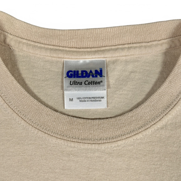 Dinosaur Shirt Adult MEDIUM Brown Paleo Tools Dig Fossils Bones Museum Science - Picture 6 of 9